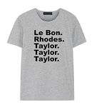 Fellow Friends - Band Members Line Up T-Shirt Unisex Large Grey