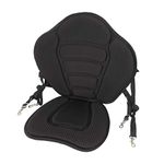 Kayak Seat Luxurious Padded Canoe SUP Seat Adjustable Boat Seat Comfortable Composite Quick Dry Fishing Seat Back Support for Universal Sit