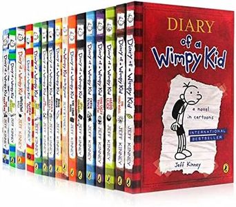 Jeff Kinney Diary of a Wimpy Kid 1-16 Books Boxed Set, Complete Collection Series, Paperback Edition(1-16)