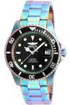 Invicta Men's Pro Diver Collection Coin-Edge Automatic Watch, Iridescent (Model 26600), Iridescent (Model 26600)