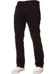 Enzo Mens Jeans EZ359 Black 34L