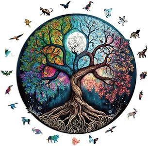 Wooden Puzzles for Adults, 200 pcs Wooden Jigsaw Puzzles for Adults, Adults And Children Animal Shaped Unique Puzzle, Jigsaw Puzzle for Kids 12+ and Adults, Wooden Puzzles for Home Decoration