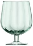 LSA Mia Craft Beer Glass 750ml Recycled/Part Optic | Set of 2 | Recycled Glassware | MZ22, Clear Decorated