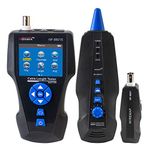 NOYAFA Network Cable Tester,AT278 TDR Multi-Functional LCD Tracker for RJ45, RJ11, BNC, Metal Cable,PING/POE NF-8601S