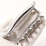 PZHZ Stainless Steel Fascia Massage Tool, The Metal Mirror Effect Gives You A Stunning Visual Effect, Fascia Blasting Perfect for Various Areas Like Lower Back, Scalp, Neck, Thighs, Arms, HIPS, Legs