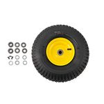 Arnold 490-325-0054 15" x 6.00"-6" Assembly Wheel, Black