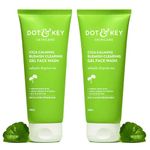 Dot & Key Cica 2% Salicylic Acid Face Wash for Oily, Acne Prone Skin, With Green Tea I Acne Clearing Sulphate Free Face Wash for Men & Women (200ml) | Pack of 2