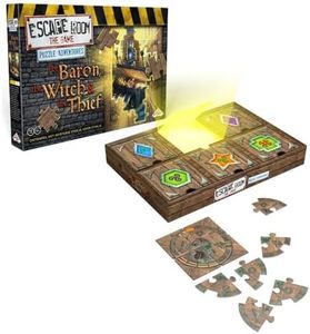 Escape Room The Game Identity Games Puzzle Adventures The Baron The Witch and The Thief Game, Multicolour