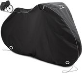 TeamObsidian Bike Cover - Waterproof Outdoor Bicycle Storage For 1 Bike - Heavy Duty Ripstop Bike Tent Material - Constant Bikes Protection Through All Weather & Seasons
