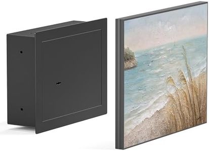 KornerBatl Small Wall Safe with Sliding Picture Frame
