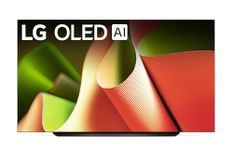LG 83-Inch B4 OLED 4K Smart TV - α9 AI Processor 4K Gen 7, Alexa Built-in, 120Hz Refresh Rate, HDMI 2.1, G-Sync, FreeSync, VRR, WebOS 24, Dolby Vision, Dolby Atmos, Magic Remote (OLED83B4PUA, 2024)