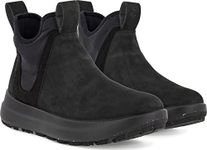 ECCO Women's Solice chelsea boot, black, 6 UK