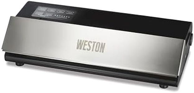 Weston 65-0501-W Professional Advantage Vacuum Sealer, 11", Stainless Steel and Black