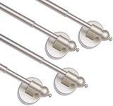 Magnetic Curtain Rods for Metal Doo