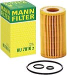 MANN-FILTER HU 7010 Z Oil filter Oil filter set with gasket / gasket set – For Passenger Cars und KleinBusses, Yellow