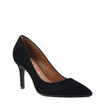 Calvin Klein Women's Gayle Pump, Black Suede, 6.5 UK