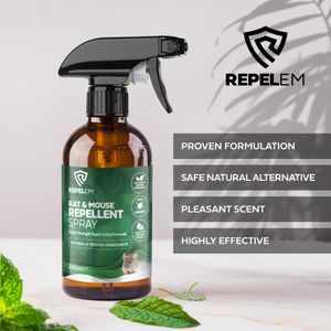 REPELEM Rat & Mouse Repellent Sachets – Odor Control Pack