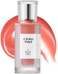 BBIA L’EAU Tint – Glossy & Glow Lip Stain, Watery Lip Tint, Non-Sticky, High Shine Finish, Long-lasting, Moisturizing, Lightweight, Natural, Daily Use, Vegan, Korean Lip Makeup (07 PEACH L'EAU)