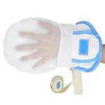 Saluaqui Elderly Restraint Glove, Double Security Control Mitt, Breathable Comfort Hand Restraint Glove, Medical Safety Mitts Glove Helpful to Both Wearer and Caregivers