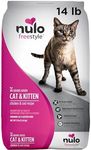 Nulo Freestyle Cat & Kitten Food, Premium Grain-Free Dry Small Bite Kibble Cat Food, High Animal-Based Protein with BC30 Probiotic for Digestive Health Support