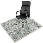 Anidaroel Office Chair Mat for Hardwood Floor, 48"x60" Anti Slip Desk Chair Mat for Hardwood, Office Rug for Rolling Chair, Computer Chair Mat Large Floor Protector Rug, Easy to Roll