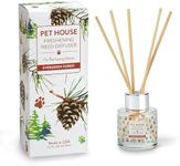 One Fur All, Pet House Reed Diffuser - Long Lasting Pet Odor Oil Diffuser - Non-Toxic Eco-Friendly Reed Diffuser Set & Diffuser Sticks - Air Freshening Scented Diffuser for Home (Evergreen Forest)