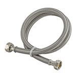 Eastman 48020 Braided Stainless Steel Faucet Connector 1/2 inch FIP, 36 inch