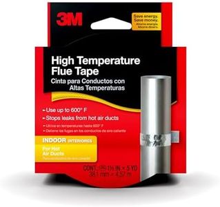 3M High Temperature Flue Tape, 15-Foot Roll