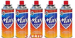 SI 28xMAX BUTANE GAS BOTTLES CANISTERS FOR PORTABLE STOVES COOKERS GRILL HEATERS