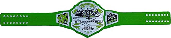 Generic DX Generation Wrestling Championship Replica Belt, Chrome Plated (Brass),Green,Large