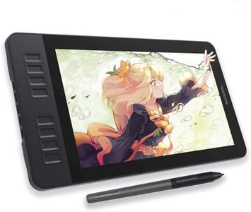 GAOMON PD1161 Drawing Tablet with Screen Digital Art Tablet Battery-Free Stylus with Tilt 8 Shortcut Keys for Paint, Design, Illustration, Editing, 11.6-inch Graphics Tablet for Mac, Windows PC