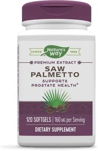 Enzymatic Therapy Super Saw Palmetto Standardized Extract Prostate Health, 120 Softgels