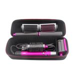 Hooshion Travel Case Carry Bag Storage Bag Hard Case for Dyson Supersonic Hair Dryer Hairdryer (New Black)