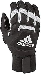 adidas Freak MAX 2.0 Padded Lineman Adult Football Gloves, Black, Large - Premium Football Gear