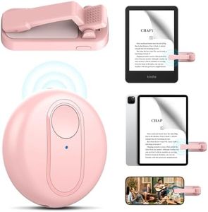 RF Remote Control Page Turner for Kindle Paperwhite,Kobo,Surface,iPad Reading Comics/Novels,iPhone,Android Devices,Suitable for Taking Photos Camera Video Recording Remote Triggers