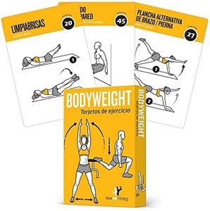 NewMe Fitness Bodyweight Tarjeta Guía de Ejercicio