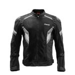 Raida Frigate Motorcycle Jacket | CE Level 2 Armors | Titanium Shoulder Sliders | Thermal & Rain Liner Included (4XL, Black)