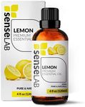 Lemon Essential Oil - Made in India - 100% Pure Extract Lemon Oil Therapeutic Grade (4 Fl Oz / 120 ml)