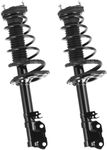 YITAMOTOR Front Complete Strut Quick Struts Rear Shocks and Coil Spring Assembly Compatible with 2012-2018 Camry 2.5L I4, 3.5L V6