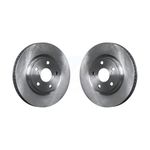 Front Disc Brake Rotors Pair Replacement For Toyota Camry RAV4 Lexus ES350 Avalon Scion tC Matrix ES300h Pontiac Vibe Corolla iM Mirai K8-100423