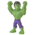 Super Hero Adventures Playskool Marvel Super Hero Adventures Mega Mighties Hulk Collectible 10-Inch Action Figure Toys for Ages 3 and Up Kids