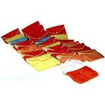 24 Jewelry Chinese Silk Pouches Chain Gift Display 4.5"