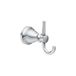 Hilliard Chrome Double Robe Hook