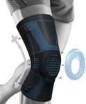 NEENCA Professional Knee Brace for Pain Relief, Medical Knee Compression Sleeve, Knee Support with Horizontal Knit Tech for Meniscus Tear, ACL, Arthritis, Joint Pain, Runner, Workout- FSA/HSA APPROVED