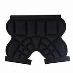 Kids Butt Pad Pants Adjustable Padded Protection Shorts Protective Hip Butt EVA Padded Short Pants Black