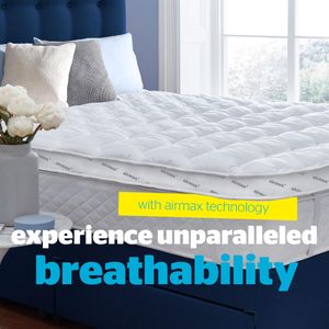 Silentnight Airmax 800 Double Mattress Topper – Breathable Comfort