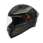 STUDDS Thunder D11 ISI and DOT Certified Full Face Helmet for Men and Women with Clear Visor