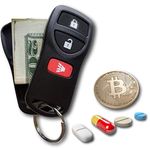 Key Diversion Safe by Stash-it, Hidden Secret Compartment, Stash Box, Discreet Decoy Car Key Fob to Hide and Store Money at Festivals and While Traveling, Valuables