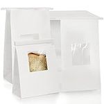 AVLA 100 Pack Bakery Bags with Wind