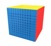 Willking Moyu Meilong 10x10 Speed Cube Stickerless MoFang JiaoShi Meilong 10x10x10 Puzzle Cube Cubing Classroom 84mm Speed Toys